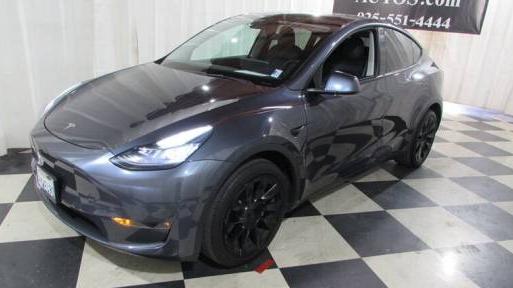 TESLA MODEL Y 2021 5YJYGDEE7MF297480 image